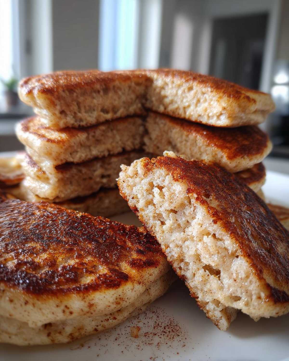 Banana Oatmeal Pancakes - detail 1