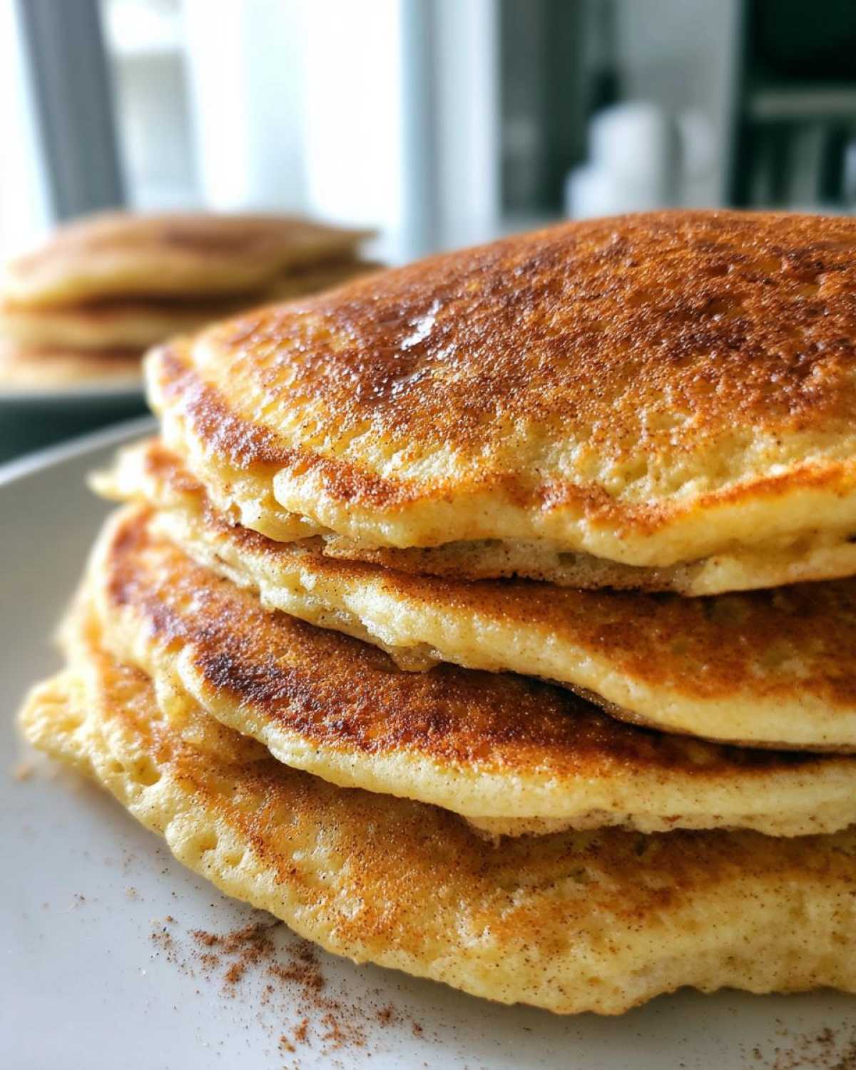 Banana Oatmeal Pancakes - detail 2
