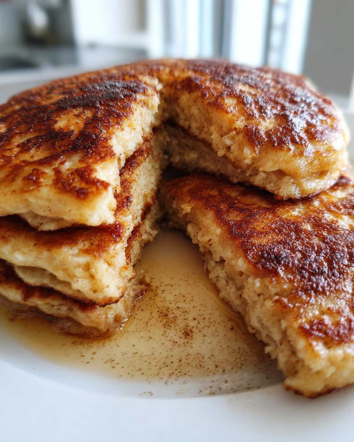 Banana Oatmeal Pancakes - detail 4