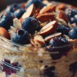 Blueberry Almond Overnight Oats