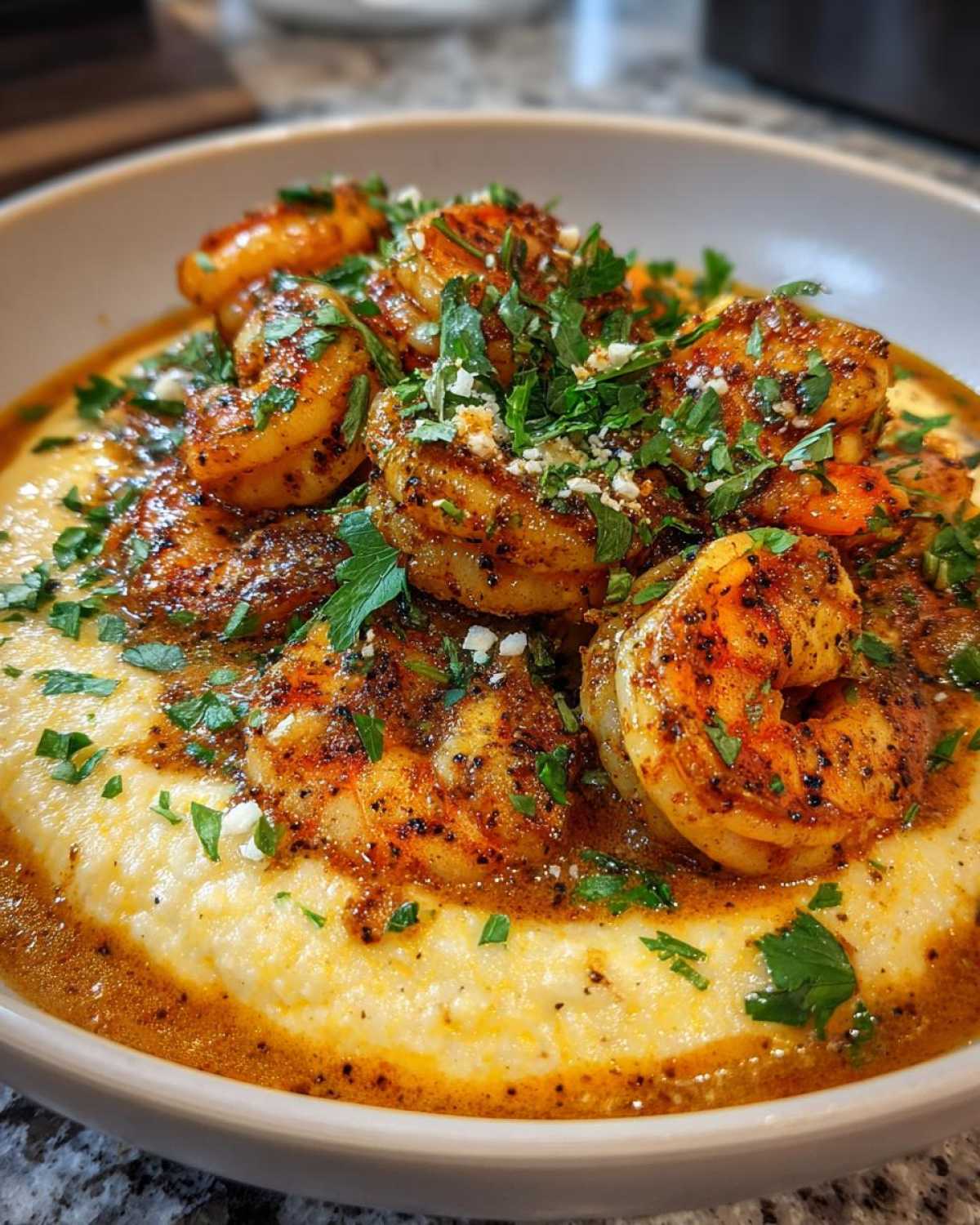 Cajun Shrimp and Grits - detail 3