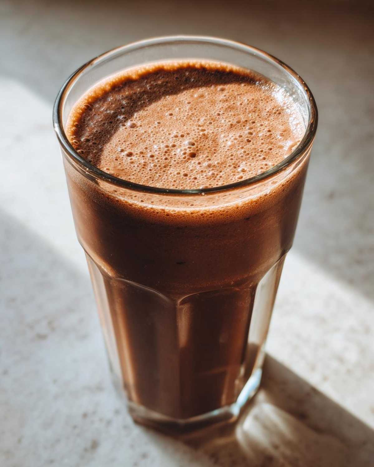 Chocolate Peanut Butter Smoothie (Protein-Packed) - detail 4