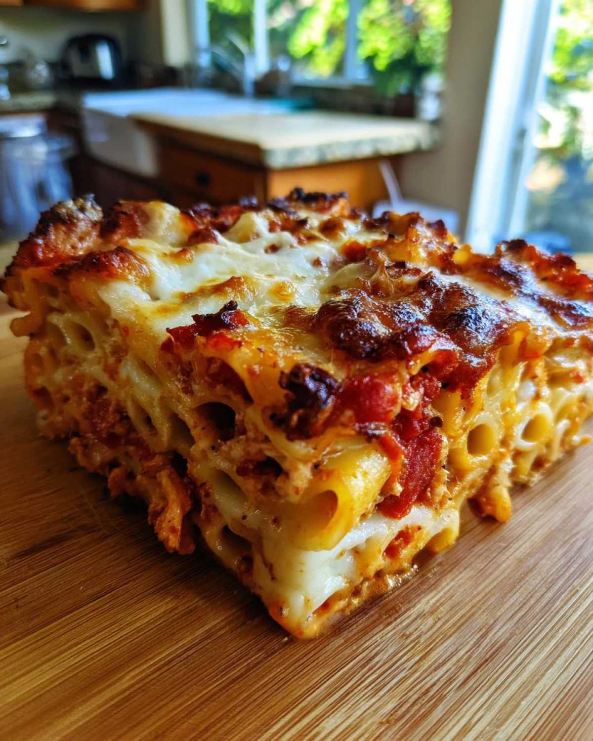 Classic Baked Ziti with Ricotta - detail 1
