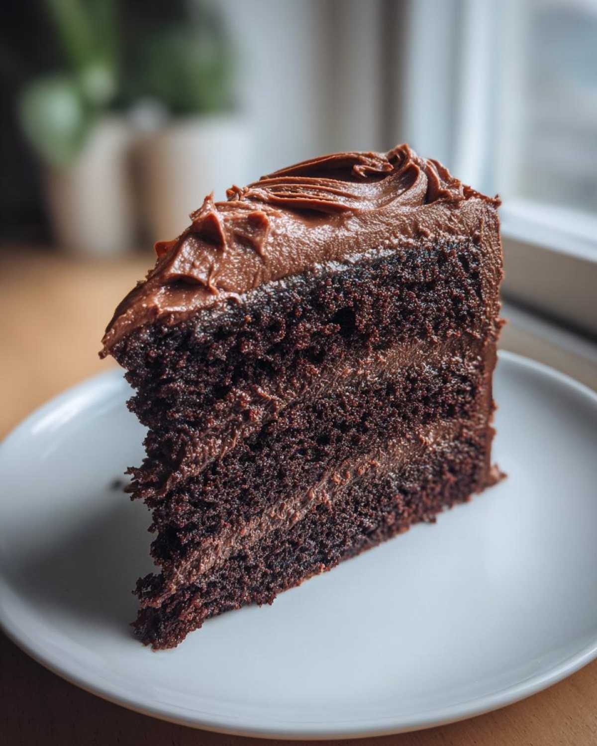 Classic Chocolate Birthday Cake - detail 1