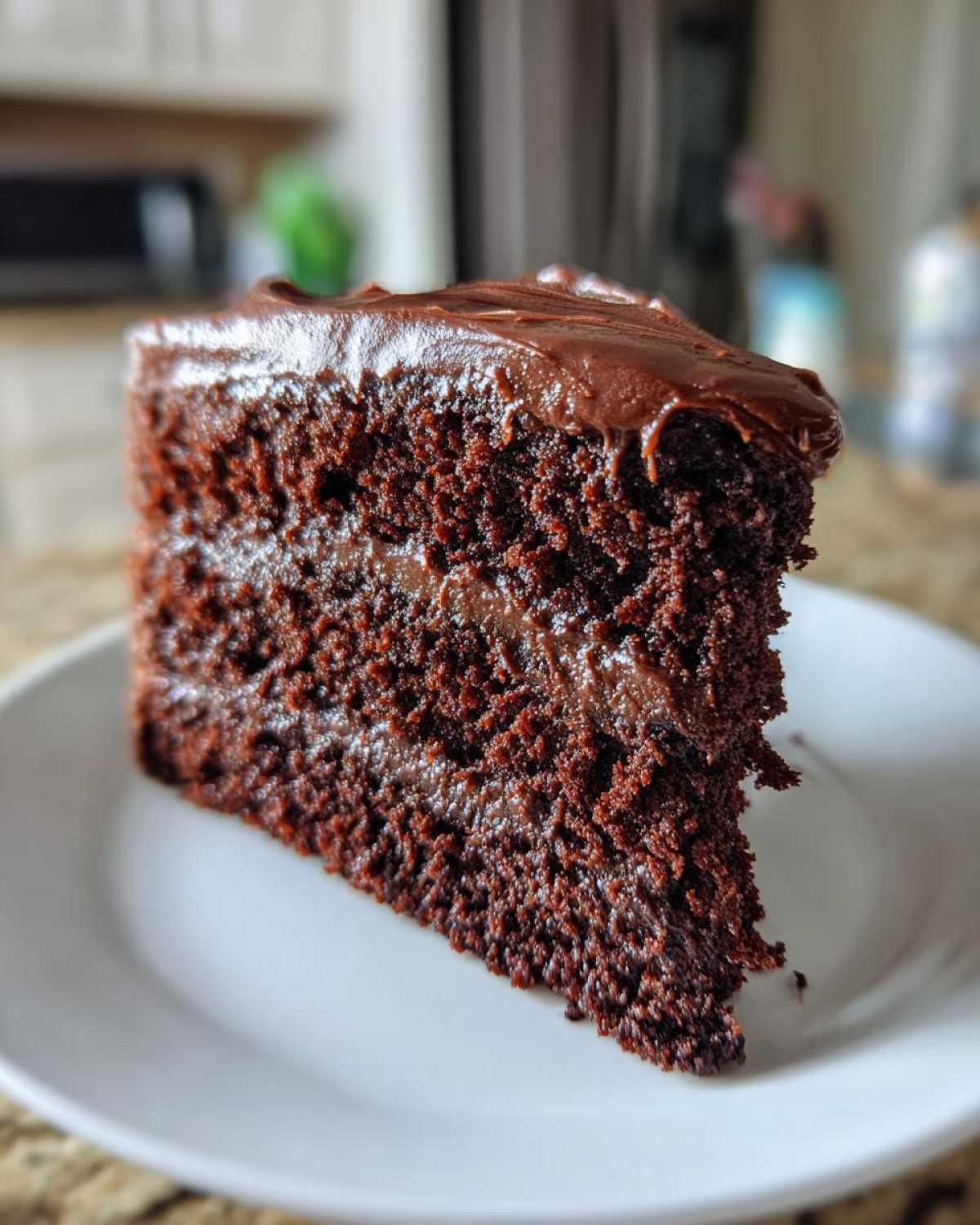 Classic Chocolate Birthday Cake - detail 3