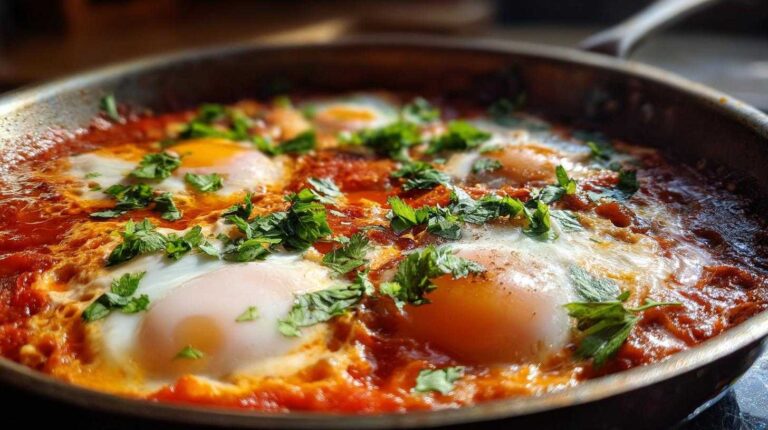 Classic Shakshuka (Eggs in Tomato Sauce)