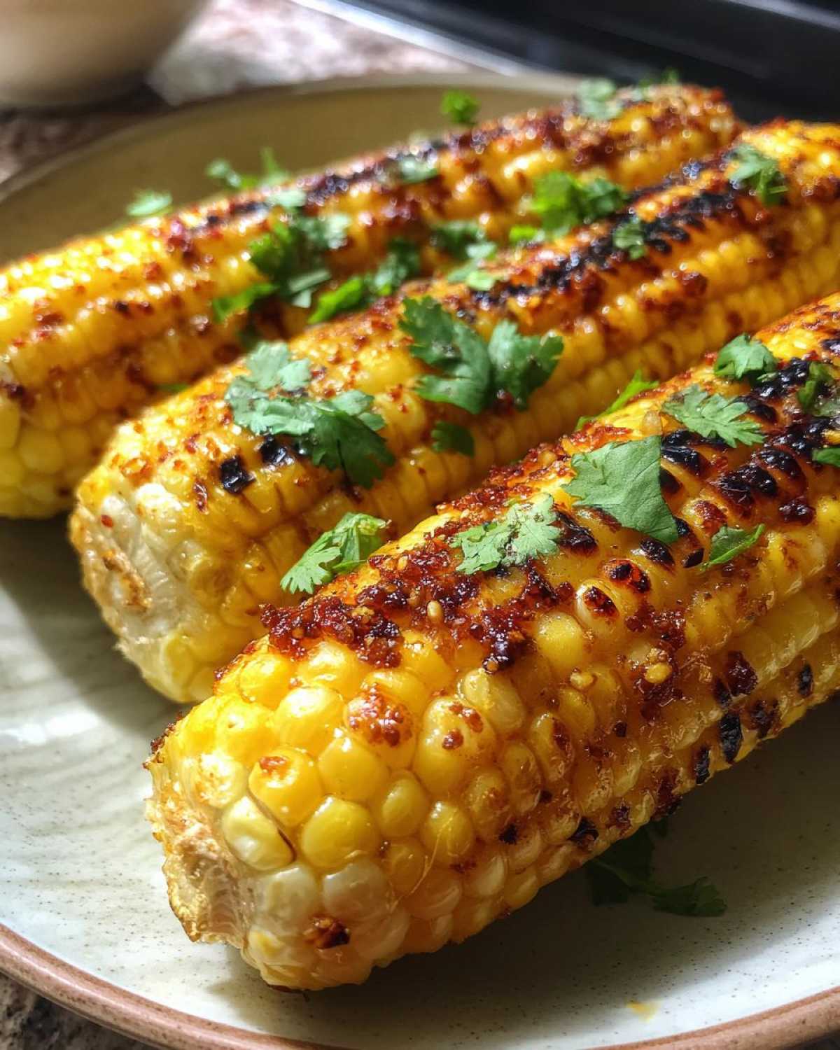 Creamy Grilled Corn with XO Sauce - detail 1