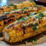 Creamy Grilled Corn with XO Sauce
