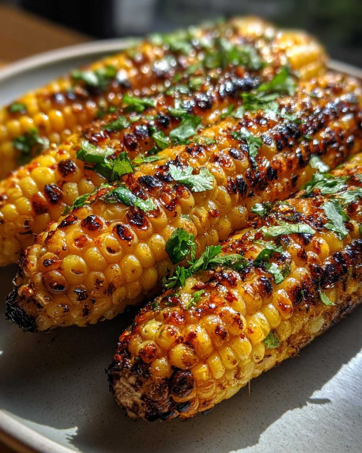 Creamy Grilled Corn with XO Sauce - detail 3