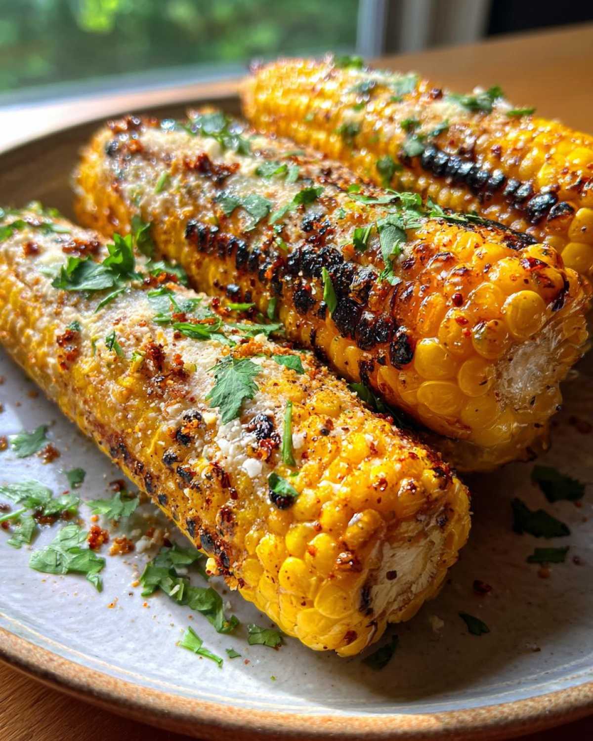 Creamy Grilled Corn with XO Sauce - detail 4