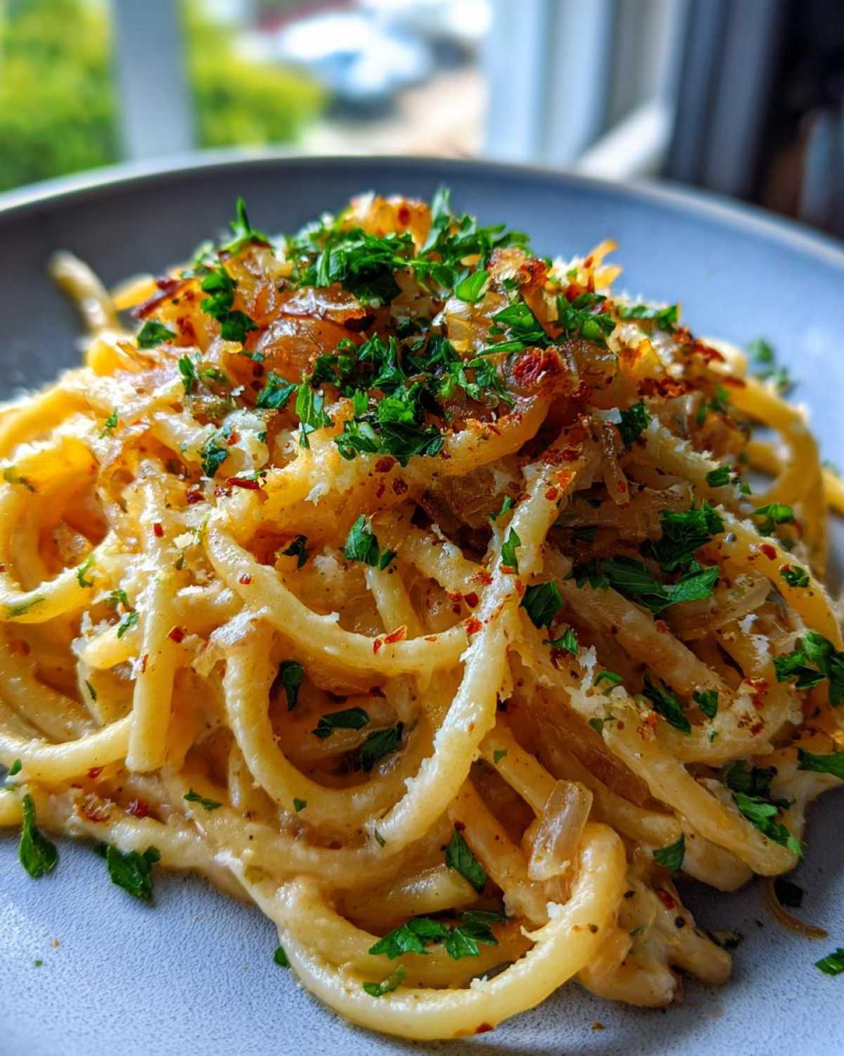 Creamy One Pot French Onion Pasta - detail 4