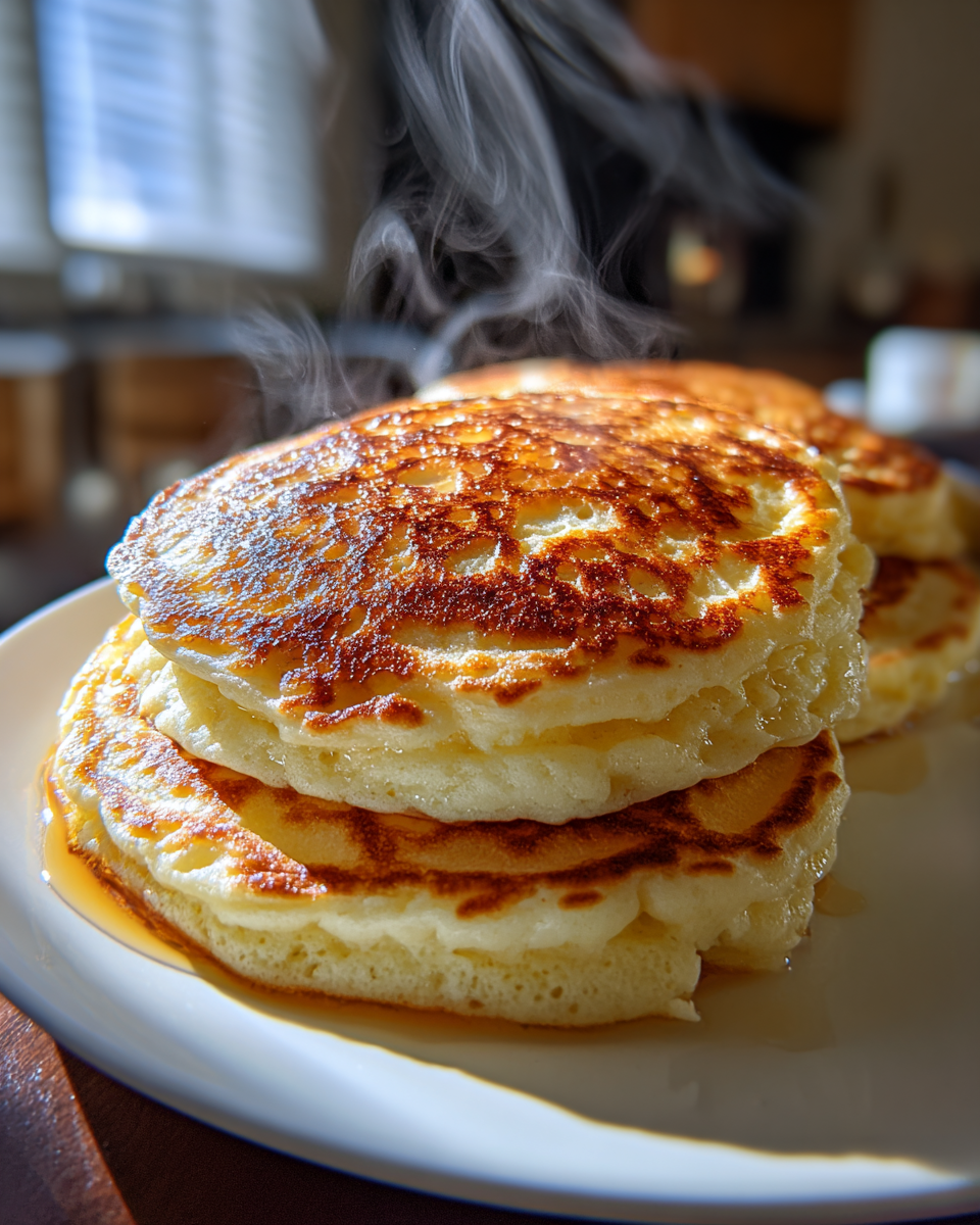 Fluffy Buttermilk Pancakes - detail 3