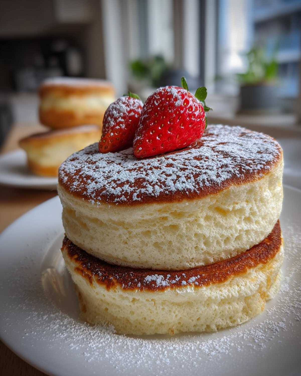 Fluffy Japanese Soufflé Pancakes - detail 2