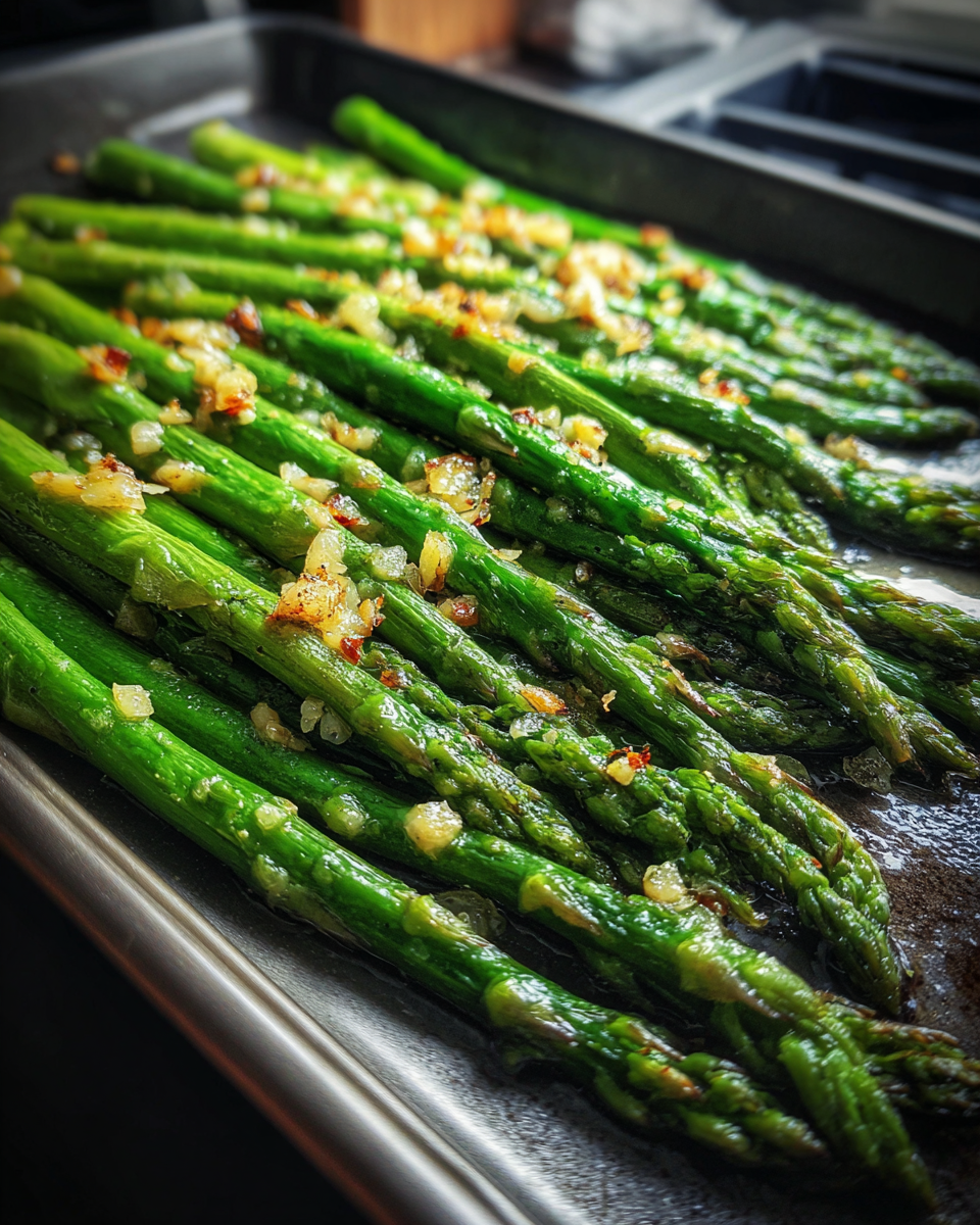 Garlic Lemon Asparagus (Simple Side) - detail 2