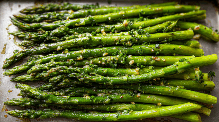 Garlic Lemon Asparagus (Simple Side)