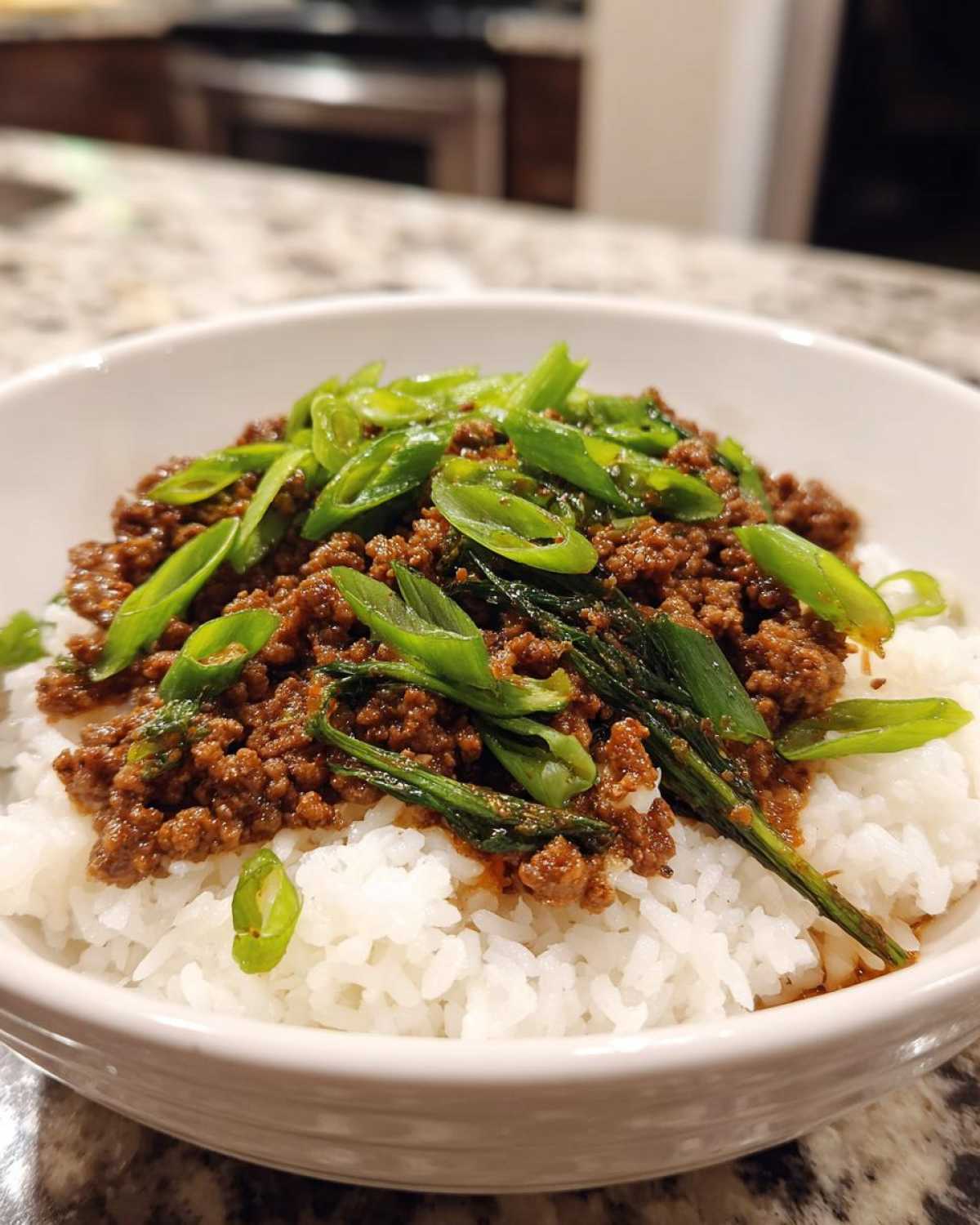 Korean Beef Bowls (Ground Beef Bulgogi) - detail 2