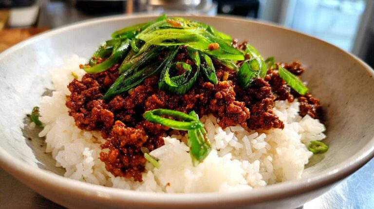 Korean Beef Bowls (Ground Beef Bulgogi)