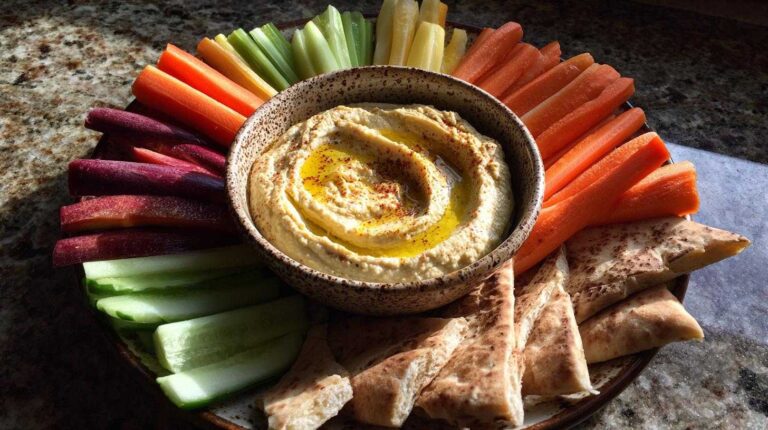 Mediterranean Hummus Platter