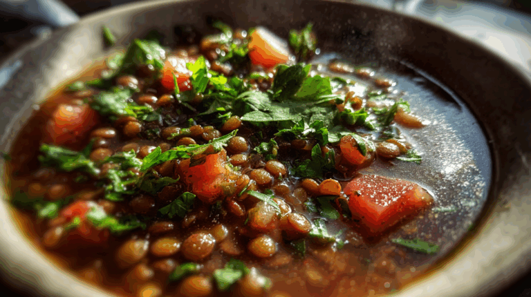Mediterranean Lentil Soup