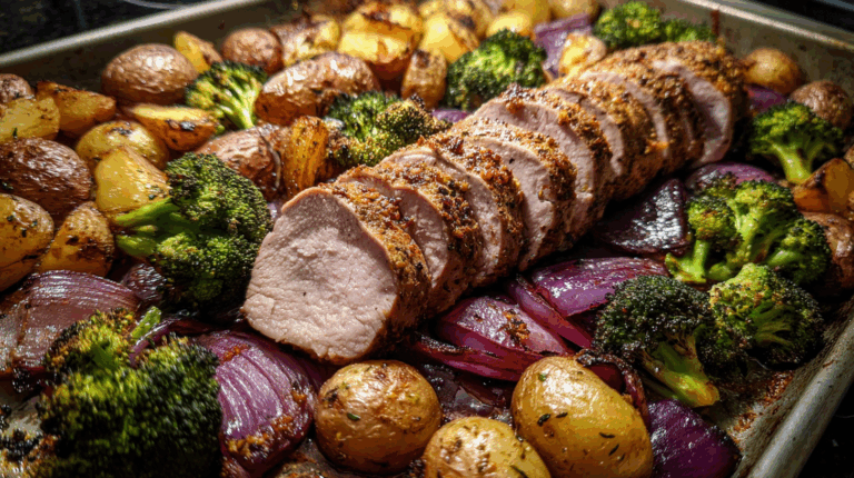 One-Pan Pork Tenderloin with Veggies