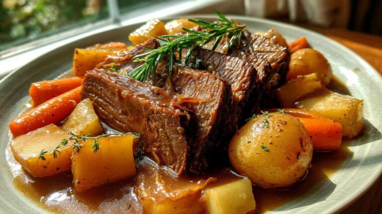 Root Vegetable Pot Roast