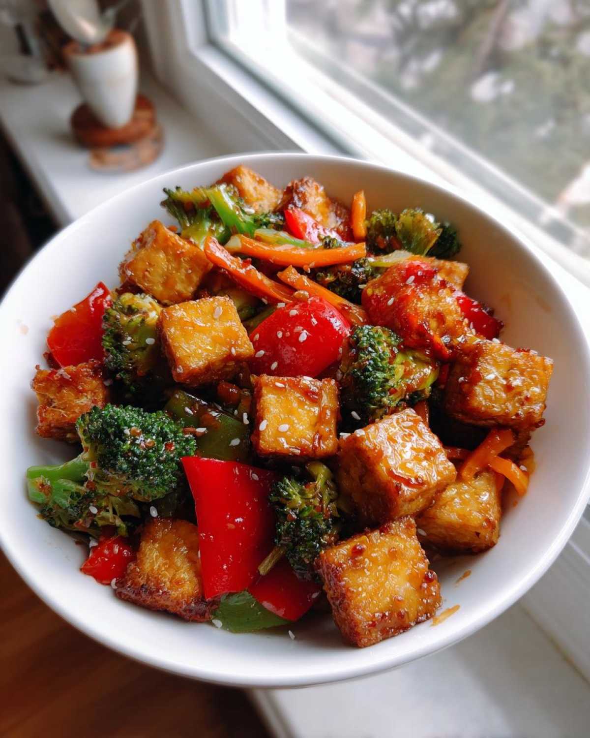 Sesame Ginger Tofu Stir-Fry - detail 1