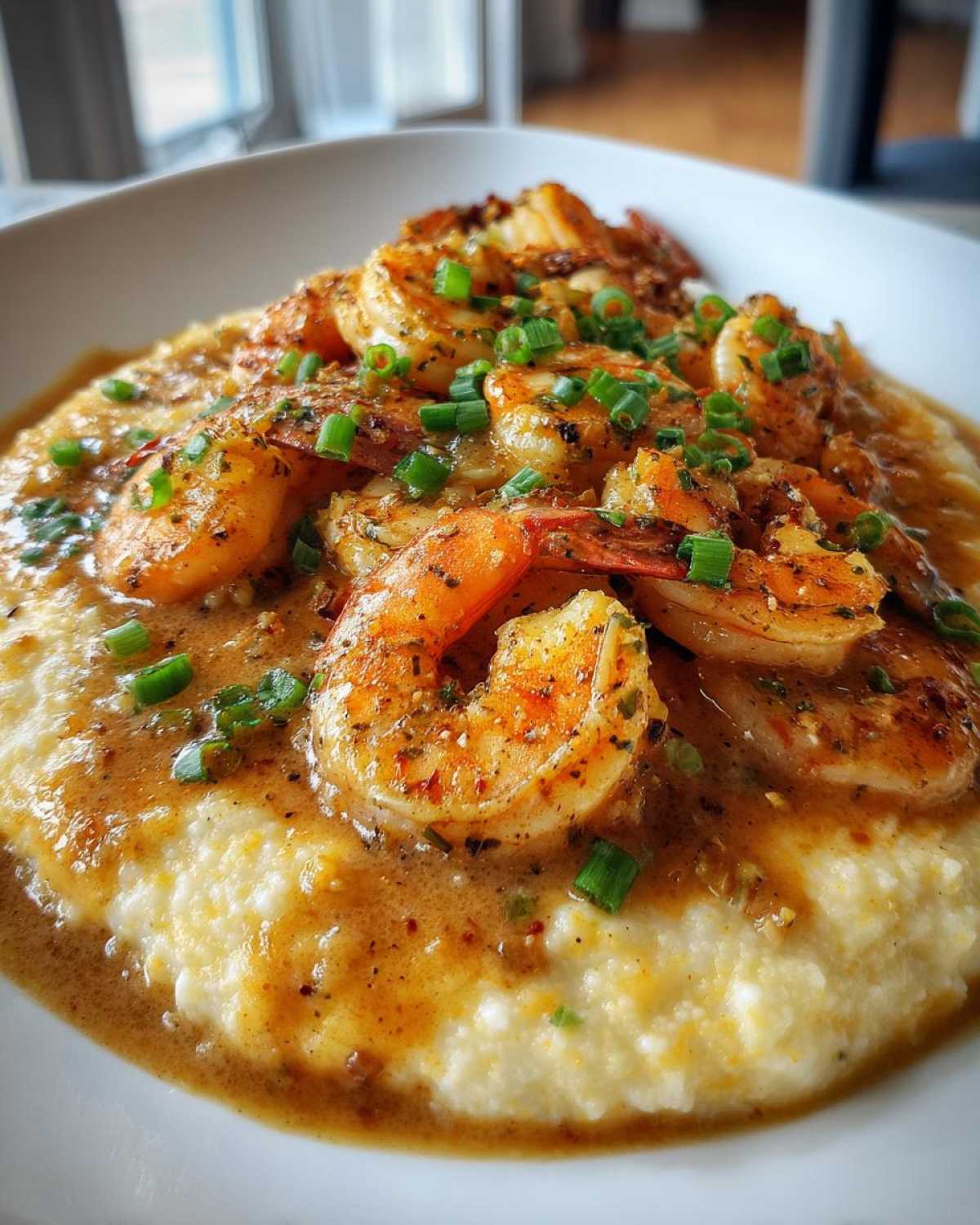 Southern Shrimp and Grits - detail 2
