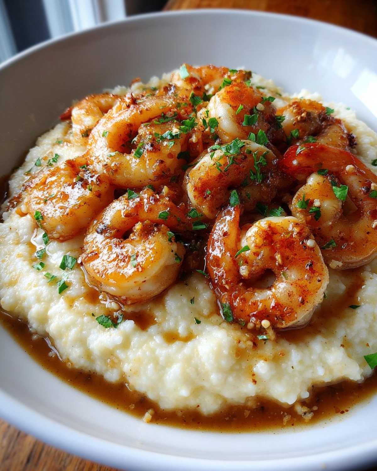Southern Shrimp and Grits - detail 4