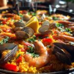 Spanish Paella with Seafood