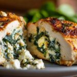 Spinach and Feta Stuffed Chicken Breasts