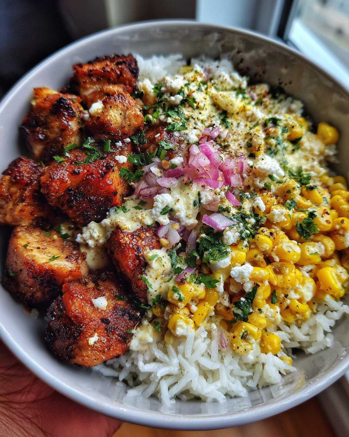 Street Corn Chicken Rice Bowl Recipe - detail 2