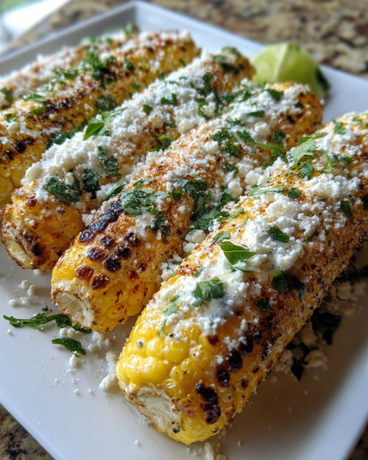 Sunny Anderson’s Mexican Street Corn - detail 1
