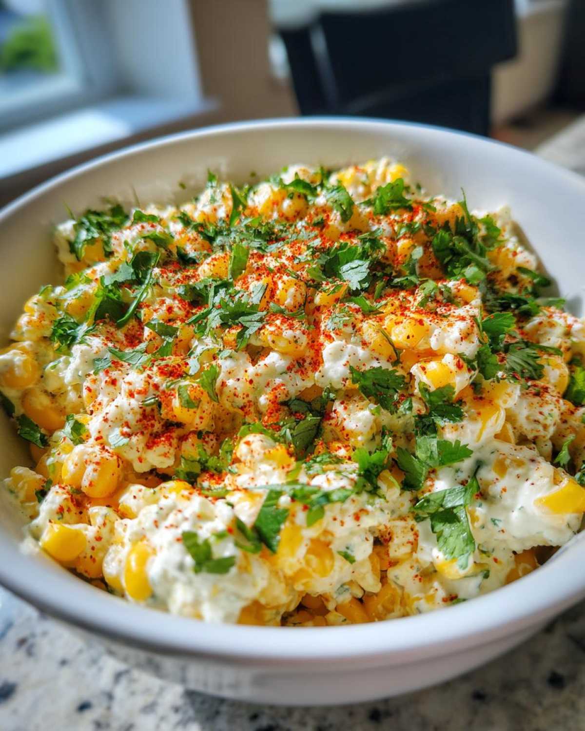 Traditional Esquites (Mexican Street Corn Salad) - detail 1