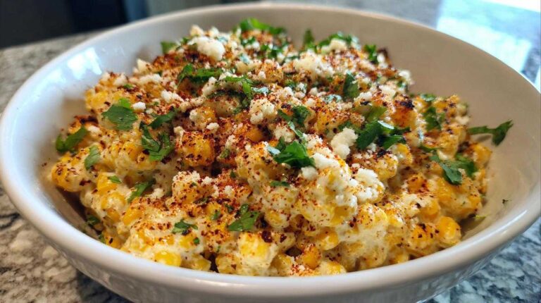 Traditional Esquites (Mexican Street Corn Salad)