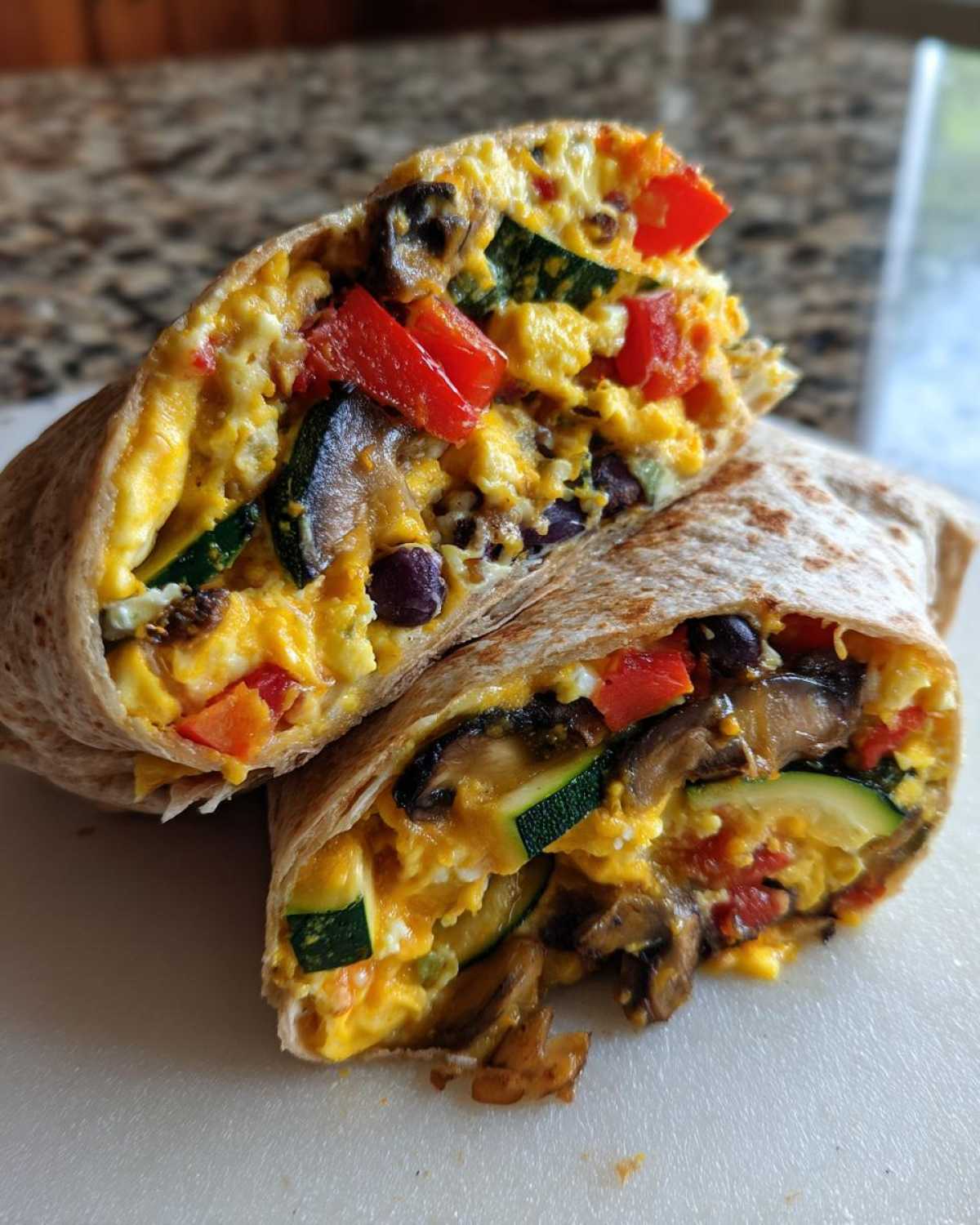 Veggie-Packed Breakfast Burritos - detail 2