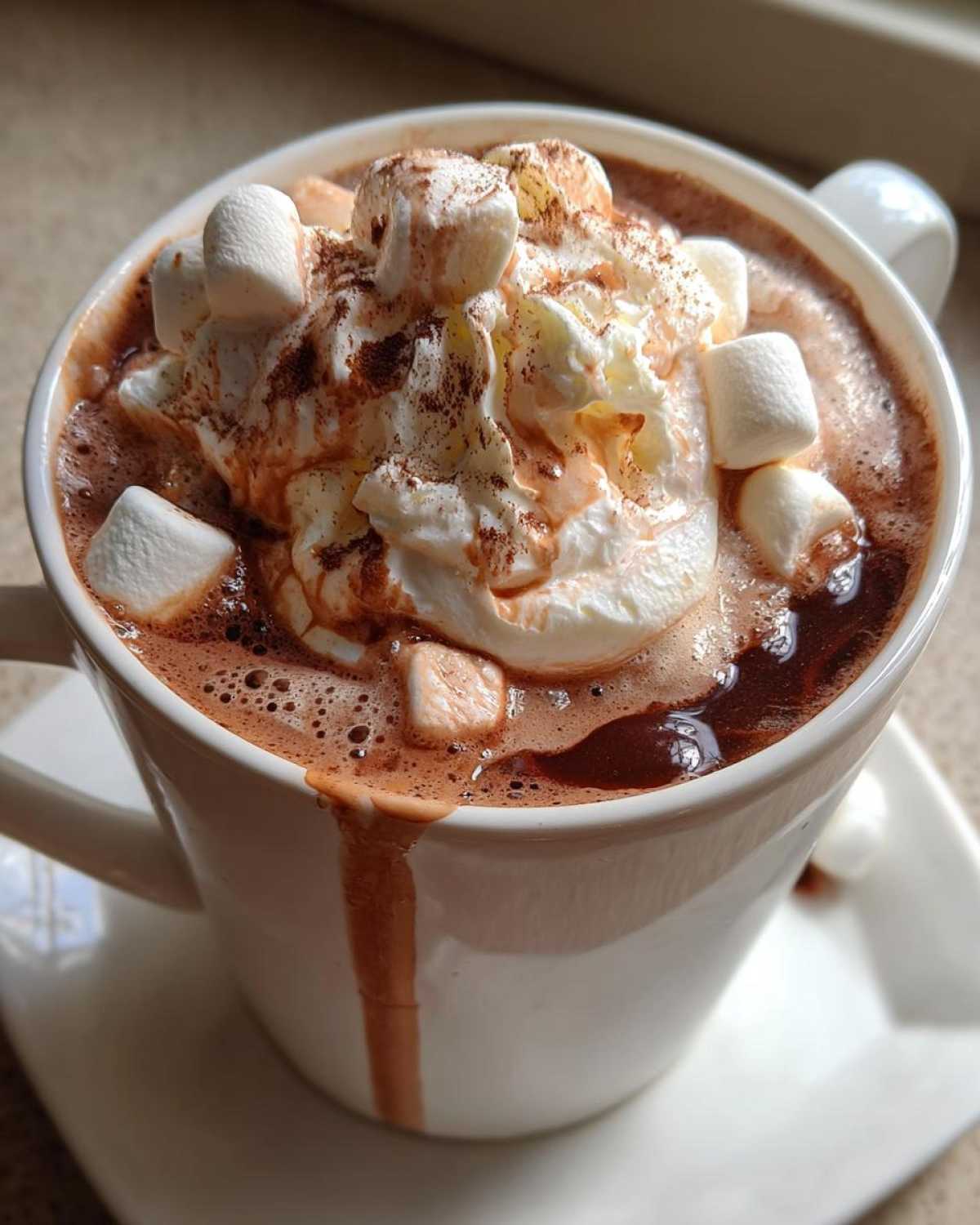 2-Step Slow Cooker Hot Chocolate (Set & Forget Drink) - detail 2
