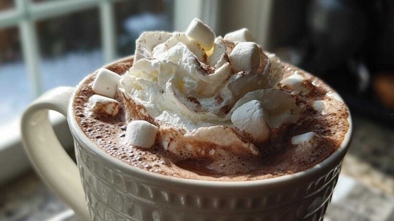 2-Step Slow Cooker Hot Chocolate (Set & Forget Drink)
