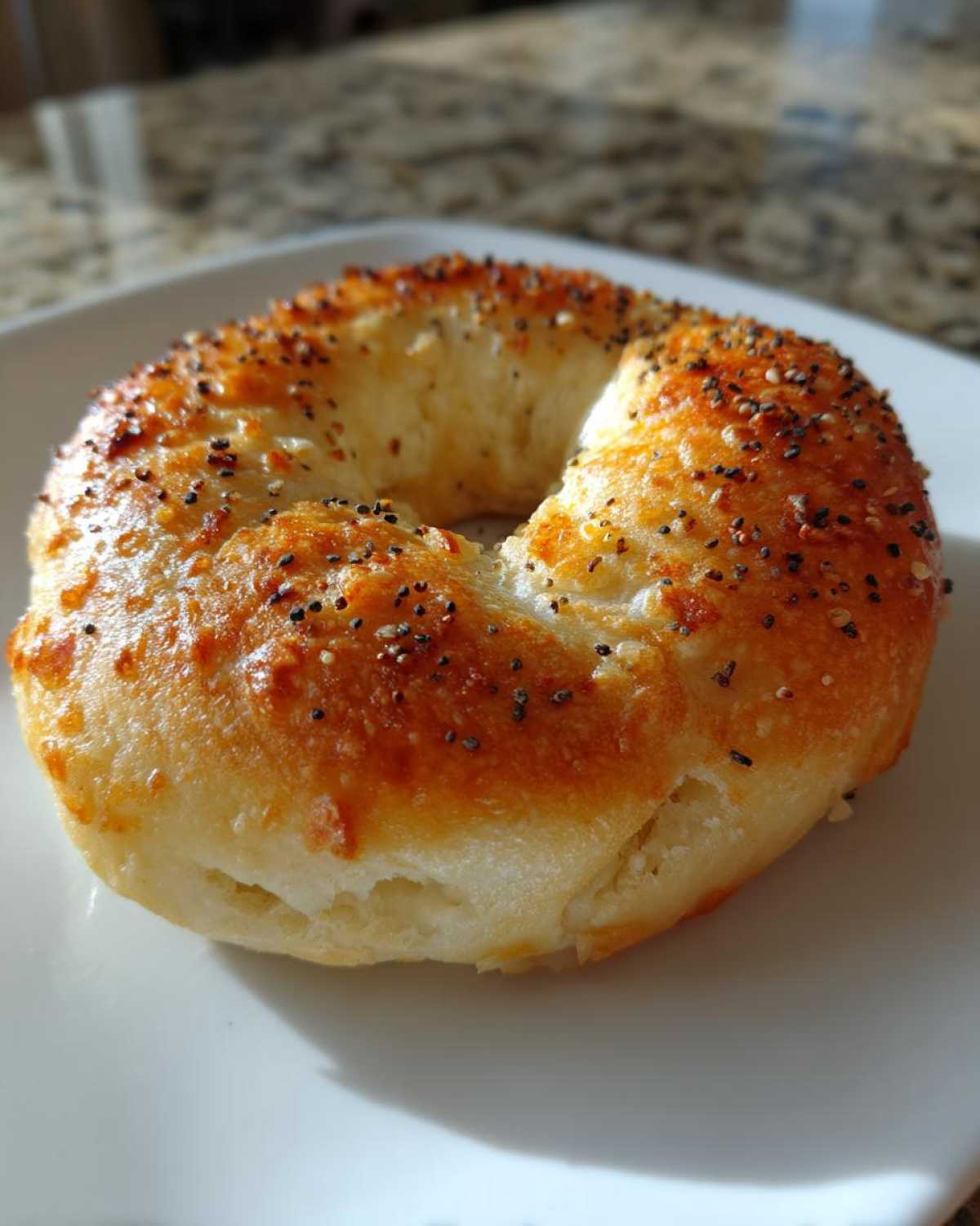 3-Ingredient Bagels (Easy Weight Watchers Recipe) - detail 1