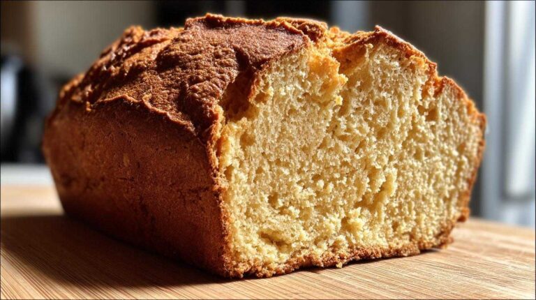3-Ingredient Beer Bread (No Yeast Needed)