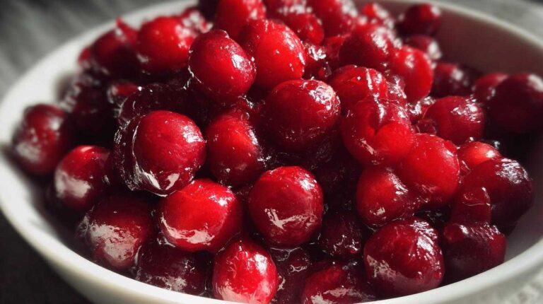 3-Ingredient Cranberry Sauce (Naturally Sweetened)