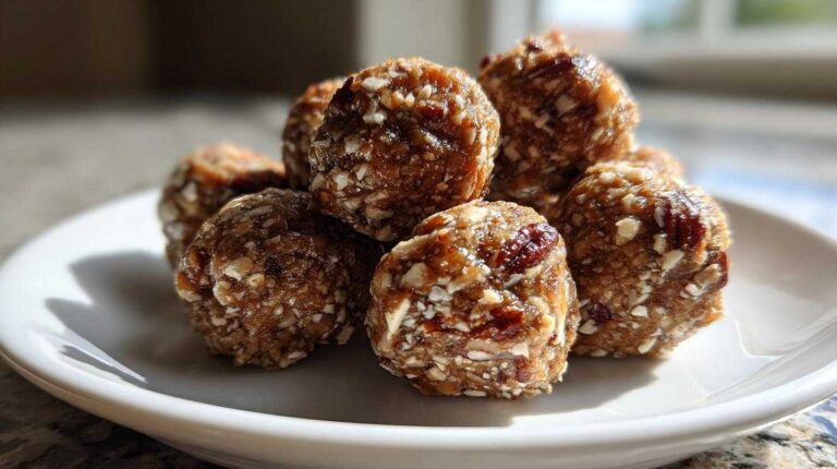 5-Ingredient Pecan Pie Truffles (No-Bake Bites)