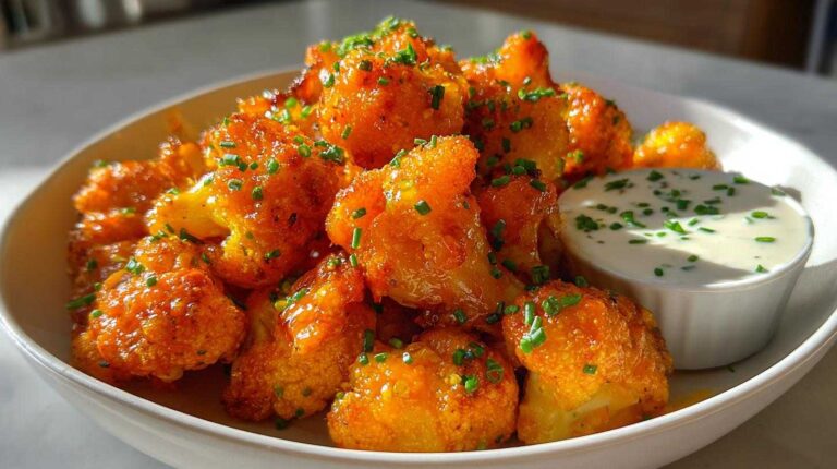 5 Amazing Air Fryer Buffalo Cauliflower Bites Air Fryer Buffalo Cauliflower Bites (Healthy Game-Day Snack)