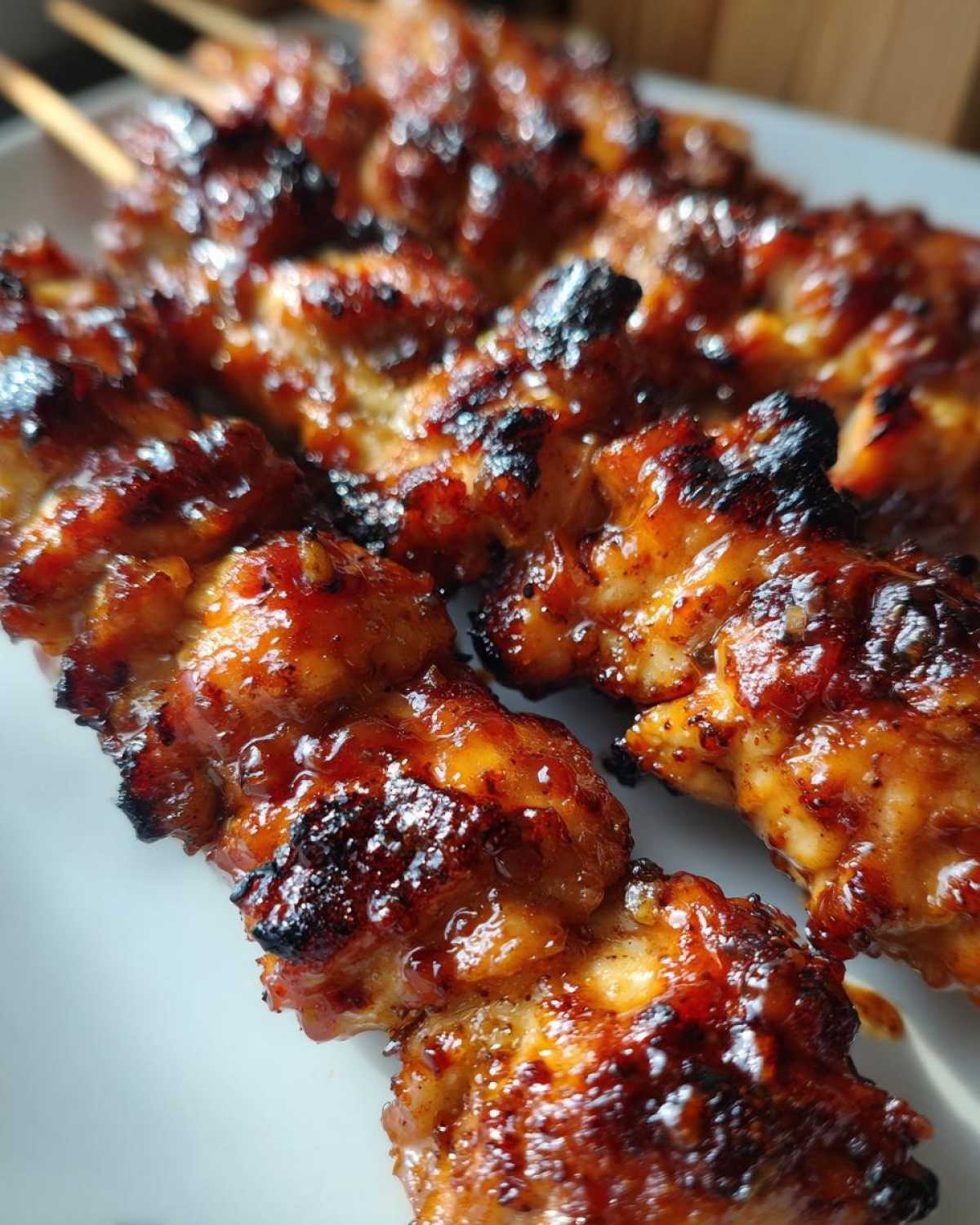 Apple Cider BBQ Chicken Skewers (Grill or Oven) - detail 1