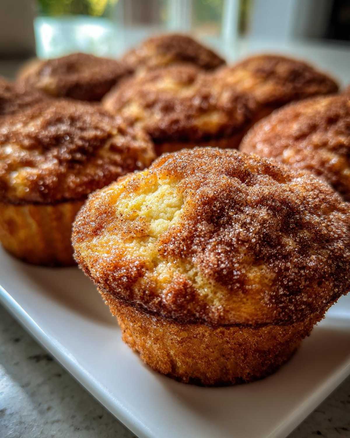 Apple Cider Donut Muffins (Baked Not Fried) - detail 1