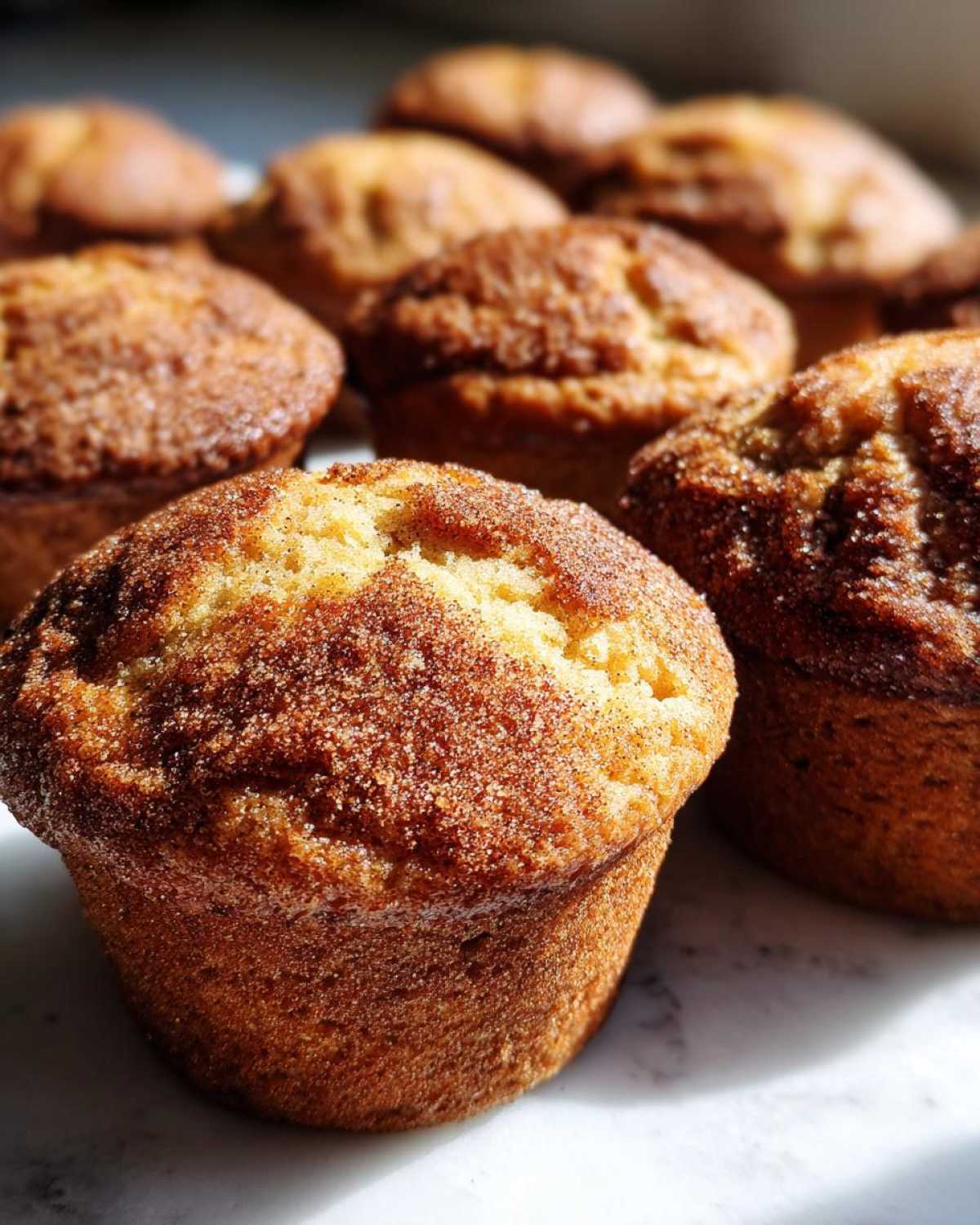 Apple Cider Donut Muffins (Baked Not Fried) - detail 3