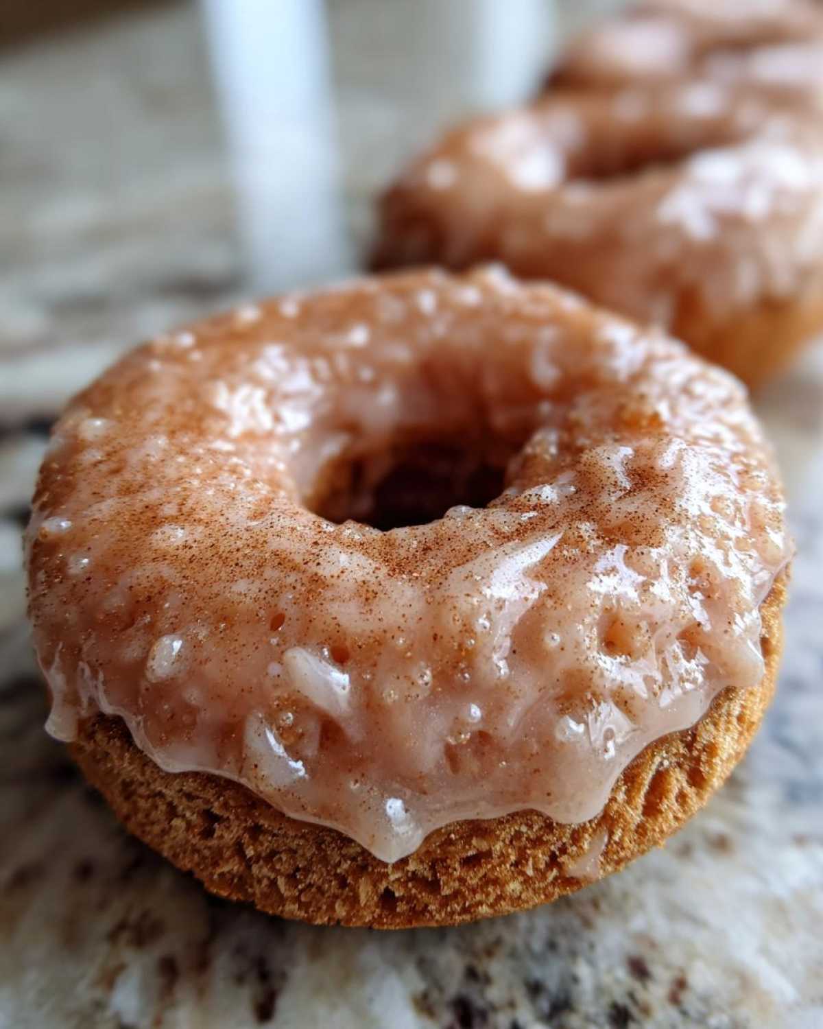Apple Cider Glazed Donuts (Baked & Delicious) - detail 1