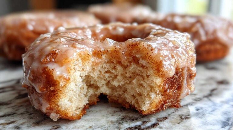 Apple Cider Glazed Donuts (Baked & Delicious)