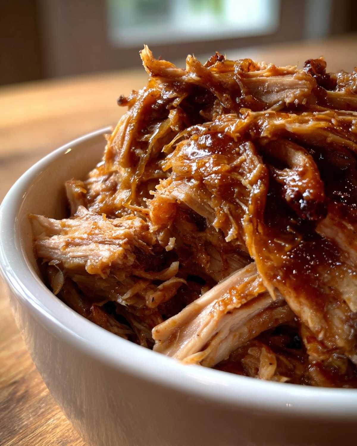 Apple Cider Pulled Pork (Slow Cooker Dinner) - detail 1