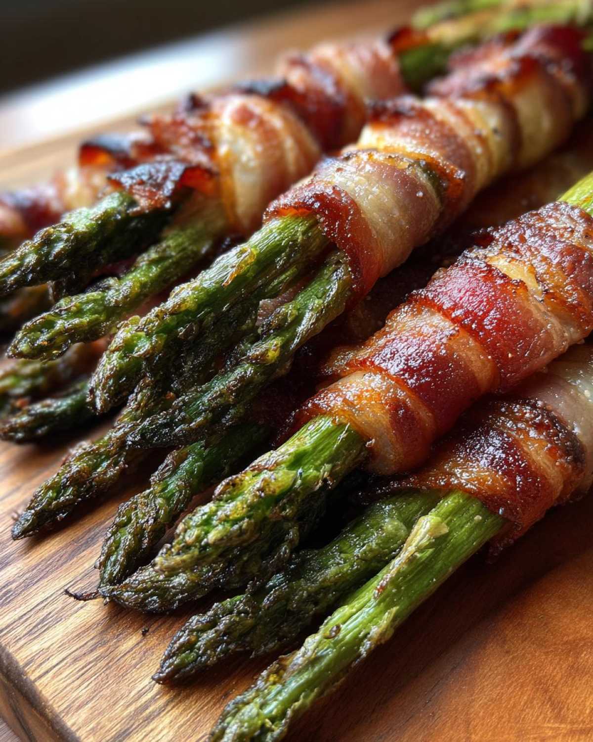 Bacon-Wrapped Asparagus Bundles (Low-Carb Side Dish) - detail 2