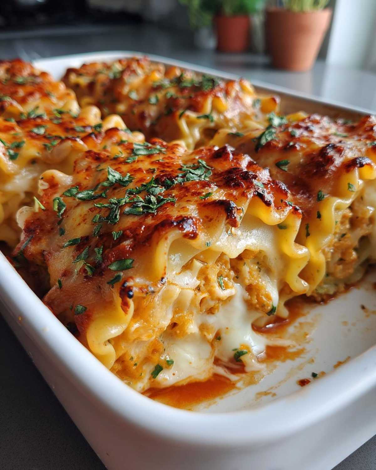 Butternut Squash Lasagna Roll-Ups (Vegetarian Comfort Food) - detail 1